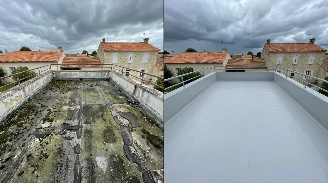 Embruns et tempêtes atlantiques en Charente-Maritime : ce qui fragilise l'étanchéité de vos toits-terrasses