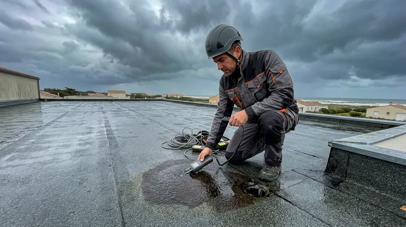 Recherche de fuite & réparation d'infiltration La Rochelle